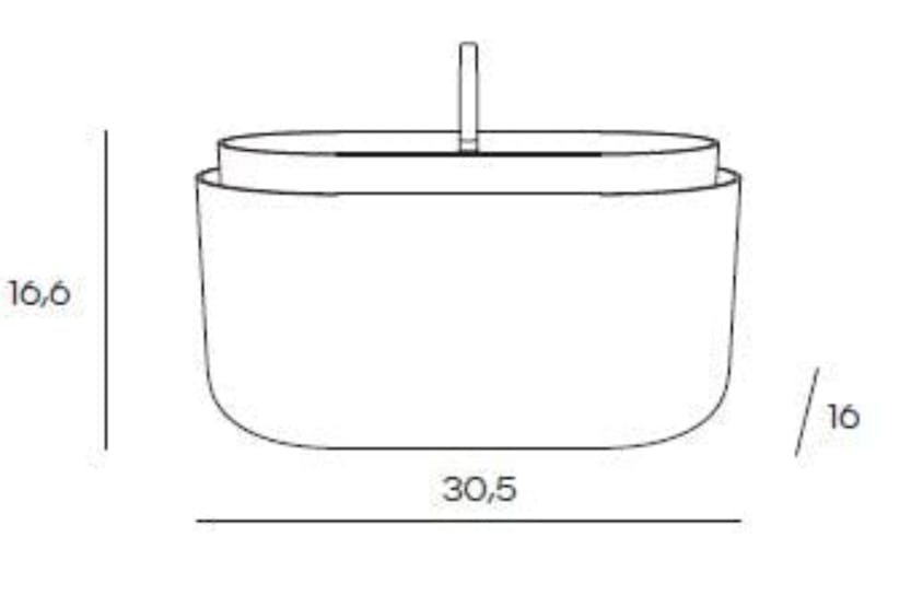 Plastia Tolita Flower Box | Pink | 16.6cm Plastia Tolita Flower Box | Pink | 16.6cm