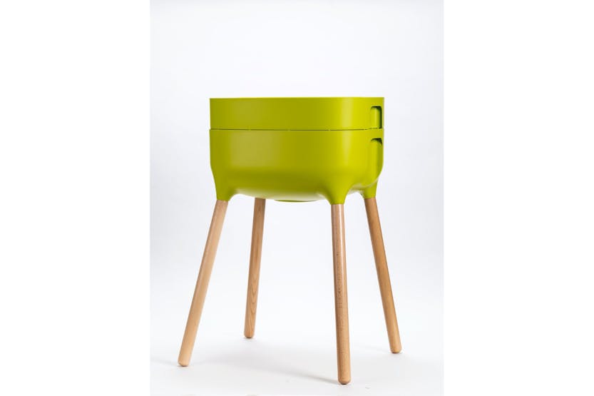 Plastia Raised Indoor Planter Urbalive | Green | 77cm Plastia Raised Indoor Planter Urbalive | Green | 77cm