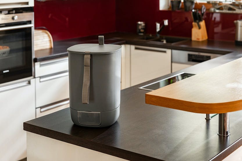 Plastia Bokashi Composter | Grey | 35.5cm Plastia Bokashi Composter | Grey | 35.5cm