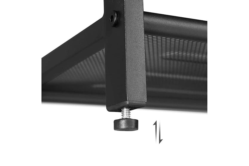 Vasagle Shoe Rack With Mesh Shelves | Rustic Brown Vasagle Shoe Rack With Mesh Shelves | Rustic Brown