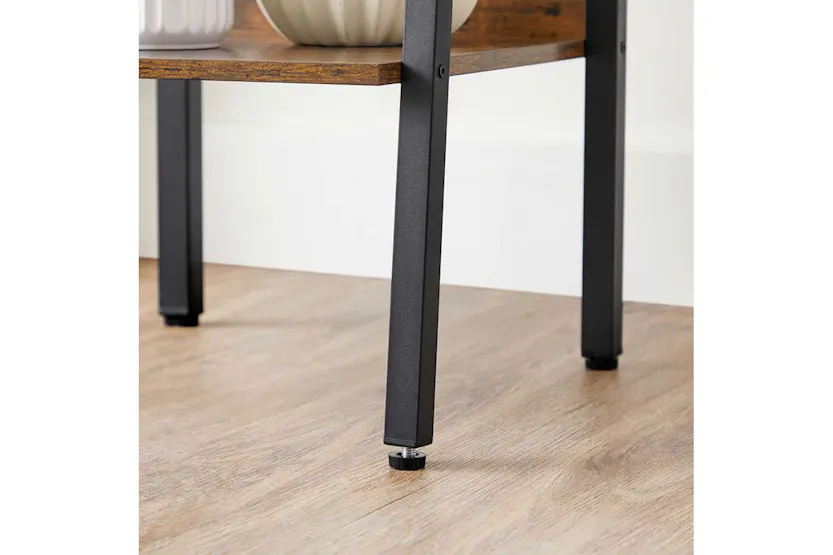 Vasagle Ladder Shelves | Narrow | 5 Shelves | Rustic Brown/Black Vasagle Ladder Shelves | Narrow | 5 Shelves | Rustic Brown/Black