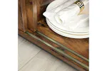 Vasagle Industrial Cabinet with Sliding Doors | Rustic Brown & Black Vasagle Industrial Cabinet with Sliding Doors | Rustic Brown & Black