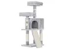 Feandrea Plush Perches Cat Tree | Light Gray Feandrea Plush Perches Cat Tree | Light Gray