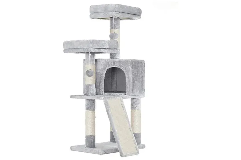 Feandrea Plush Perches Cat Tree | Light Gray Feandrea Plush Perches Cat Tree | Light Gray