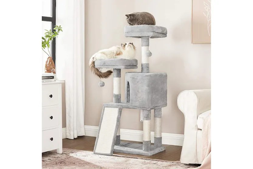 Feandrea Plush Perches Cat Tree | Light Gray Feandrea Plush Perches Cat Tree | Light Gray