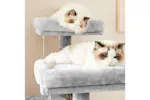 Feandrea Plush Perches Cat Tree | Light Gray Feandrea Plush Perches Cat Tree | Light Gray