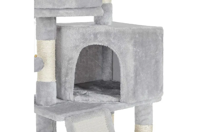 Feandrea Plush Perches Cat Tree | Light Gray Feandrea Plush Perches Cat Tree | Light Gray