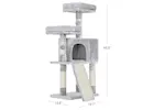 Feandrea Plush Perches Cat Tree | Light Gray Feandrea Plush Perches Cat Tree | Light Gray