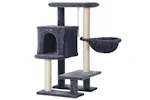Feandrea Cat Condo with Bed & Hammock | Smoky Gray Feandrea Cat Condo with Bed & Hammock | Smoky Gray