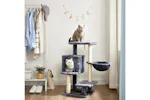 Feandrea Cat Condo with Bed & Hammock | Smoky Gray Feandrea Cat Condo with Bed & Hammock | Smoky Gray