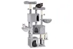 Feandrea Multilayer Large Cat Tree | Light Gray Feandrea Multilayer Large Cat Tree | Light Gray