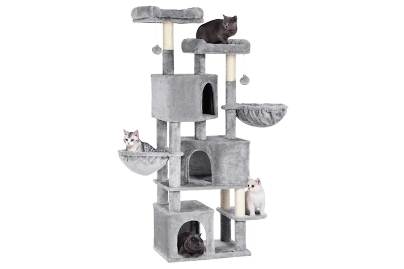 Feandrea Multilayer Large Cat Tree | Light Gray Feandrea Multilayer Large Cat Tree | Light Gray
