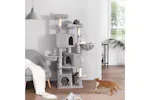 Feandrea Multilayer Large Cat Tree | Light Gray Feandrea Multilayer Large Cat Tree | Light Gray