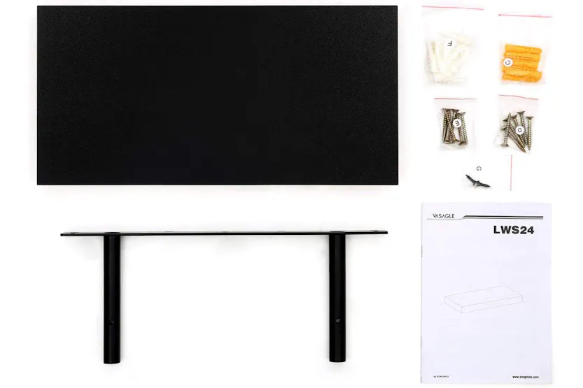 Vasagle Vintage Floating Shelf | Rustic Brown Vasagle Vintage Floating Shelf | Rustic Brown