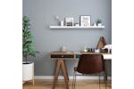 Songmics Picture Ledge Floating Shelf | White Songmics Picture Ledge Floating Shelf | White
