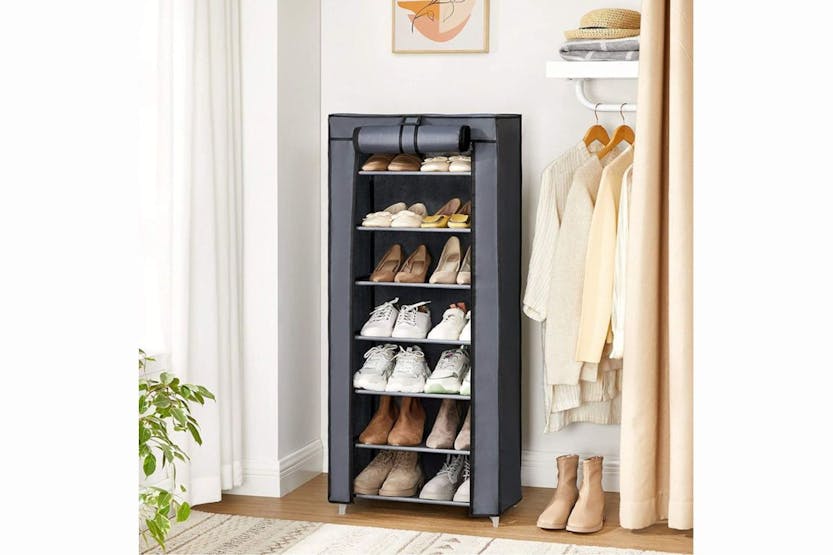Songmics 7-Tier Shoe Storage Cabinet | Grey Songmics 7-Tier Shoe Storage Cabinet | Grey