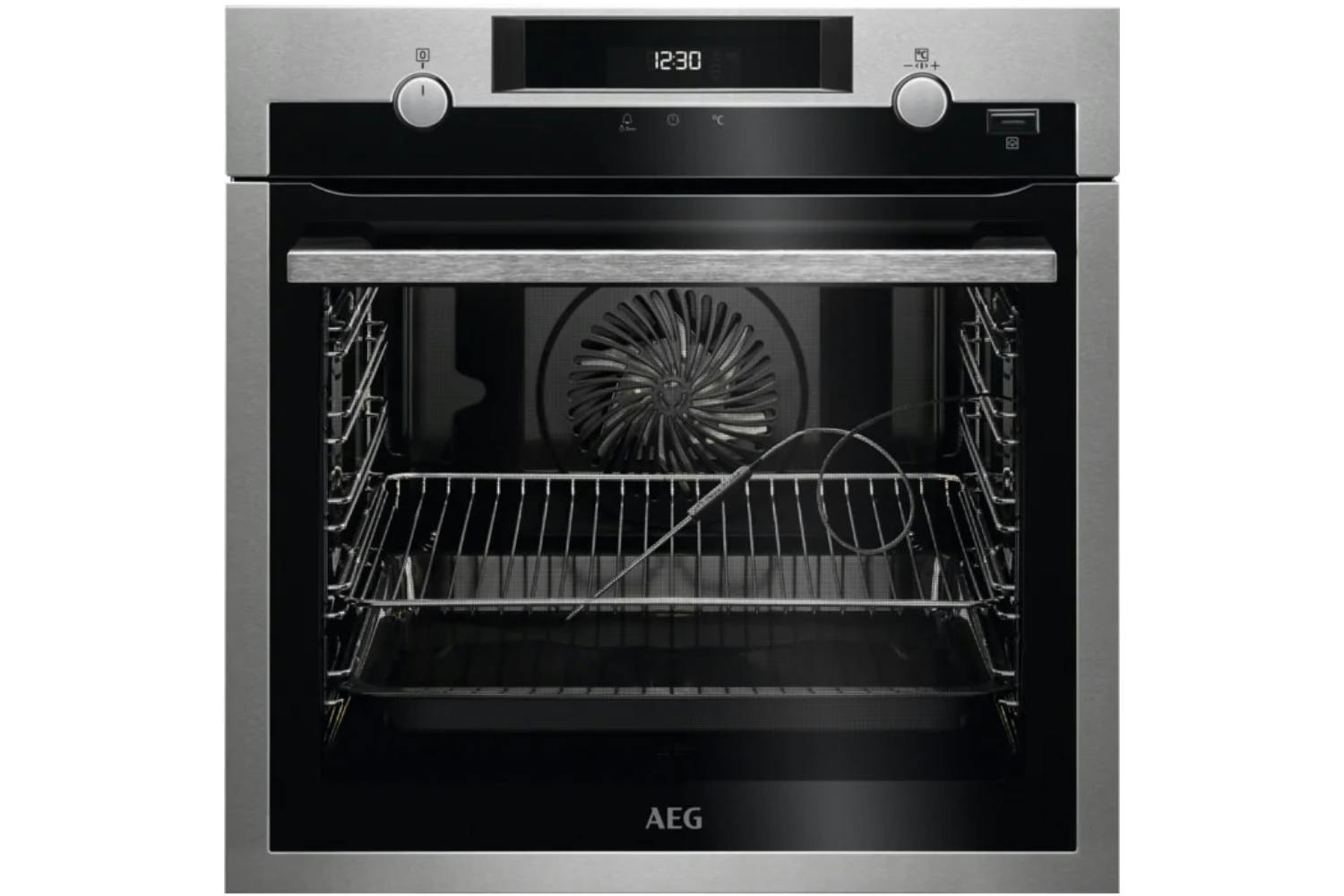 AEG 6000 Series Built-in Electric Single Oven | BPE556060M | Stainless Steel