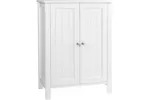 Vasagle Floorstanding Bathroom Storage Sideboard | White Vasagle Floorstanding Bathroom Storage Sideboard | White