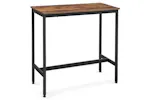 Vasagle Rustic Brown Industrial 4 People Pub Bar Table Vasagle Rustic Brown Industrial 4 People Pub Bar Table