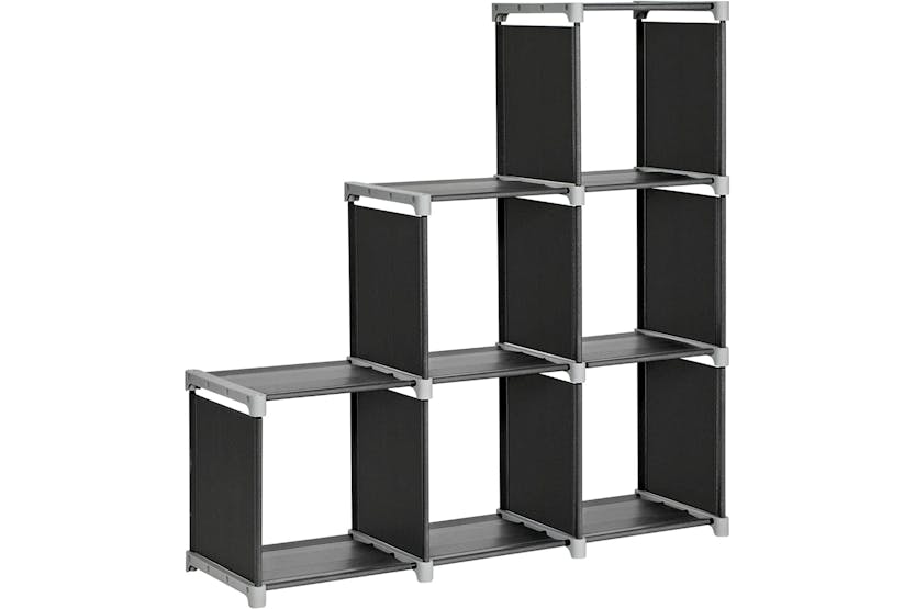 Songmics 3 Tiers Storage Cube Bookcases | Black Songmics 3 Tiers Storage Cube Bookcases | Black
