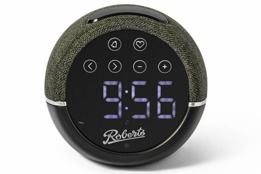 Roberts ZENBK FM Clock Radio Dual Alarm | Black