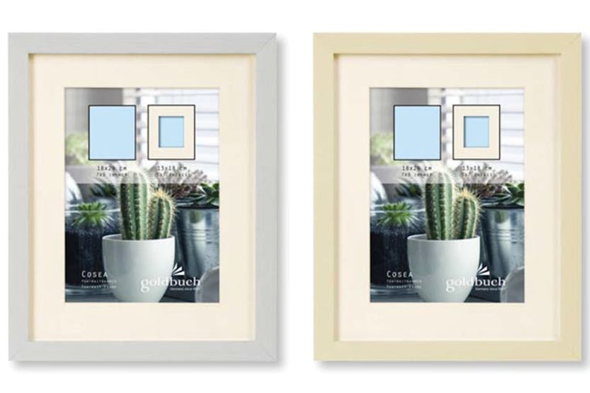Cosea 6x6/4x4" Photo Frame | Beige Cosea 6x6/4x4" Photo Frame | Beige