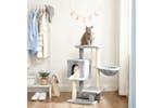 Feandrea Small Cat Tower with Hammock | Light Grey Feandrea Small Cat Tower with Hammock | Light Grey