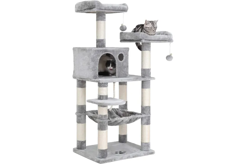 Feandrea Dual Platforms Cat Tree | Light Grey Feandrea Dual Platforms Cat Tree | Light Grey