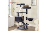 Feandrea UPCT160G01 55.9" Large Cat Tower with Bed | Smoky Grey Feandrea UPCT160G01 55.9" Large Cat Tower with Bed | Smoky Grey