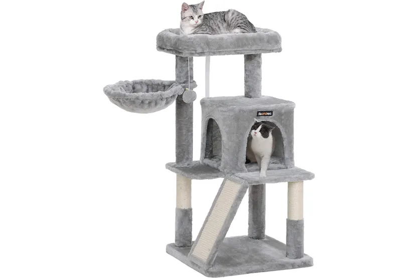Feandrea UPCT51W Side Slope Cat Tree | Light Grey Feandrea UPCT51W Side Slope Cat Tree | Light Grey