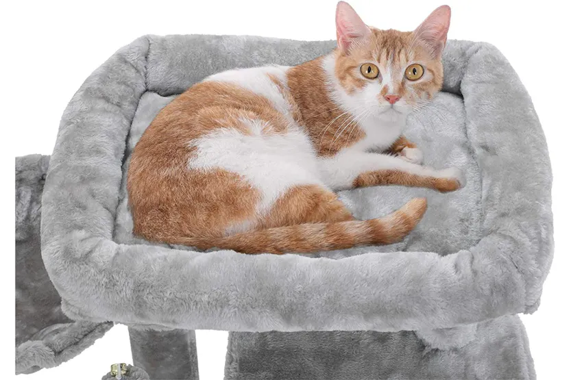 Feandrea UPCT51W Side Slope Cat Tree | Light Grey Feandrea UPCT51W Side Slope Cat Tree | Light Grey