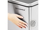 Songmics Triple Trash Can | Silver Songmics Triple Trash Can | Silver
