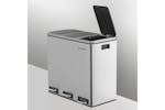 Songmics Triple Trash Can | Silver Songmics Triple Trash Can | Silver