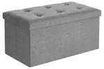 Songmics 21 Gal Folding Chest | Light Gray Songmics 21 Gal Folding Chest | Light Gray