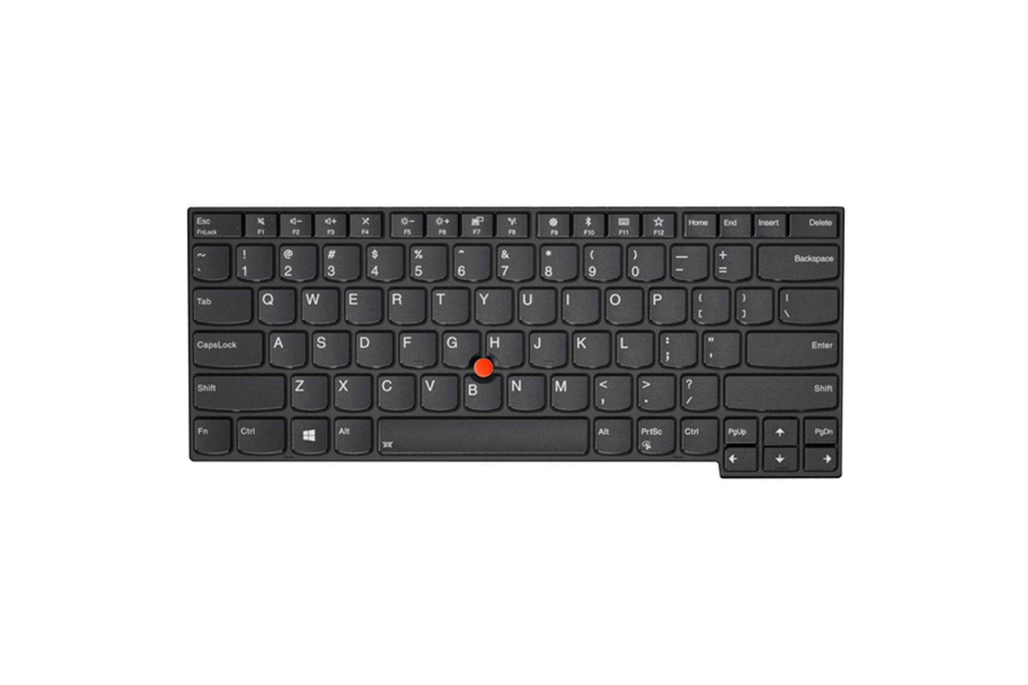 Lenovo FRU COMO FL Backlit Keyboard | Black (UK) (GB)