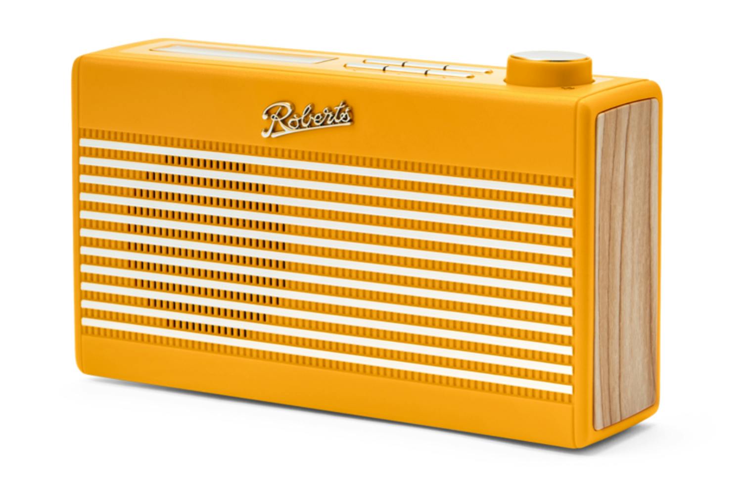Roberts Rambler Mini DAB/DAB+/FM Radio with Bluetooth | Sunburst Yellow