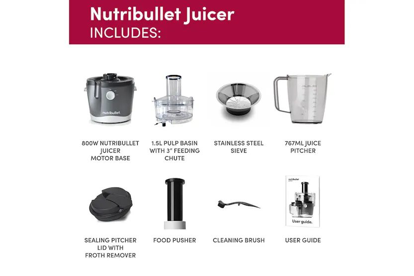 Nutribullet 800W Juicer | 1515 Nutribullet 800W Juicer | 1515