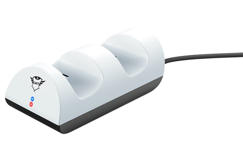 Trust PS5 Controllers Duo Charging dock | White Trust PS5 Controllers Duo Charging dock | White