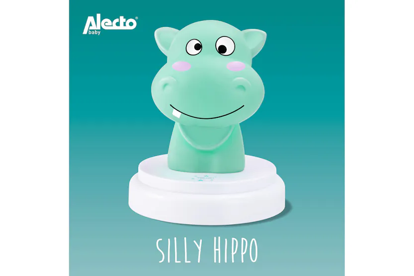 Alecto SILLY HIPPO LED Night Light Hippo Alecto SILLY HIPPO LED Night Light Hippo