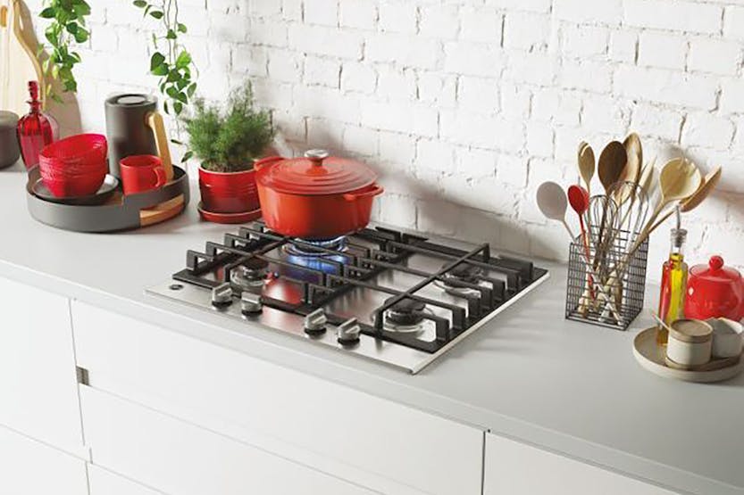 Hoover H-HOB 300 60cm Gas Hob | HHG6BRK3X Hoover H-HOB 300 60cm Gas Hob | HHG6BRK3X