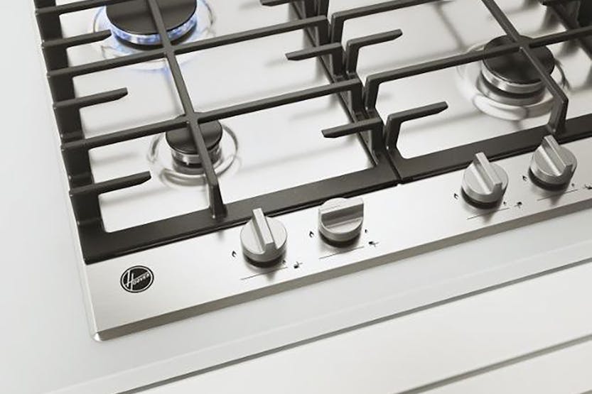 Hoover H-HOB 300 60cm Gas Hob | HHG6BRK3X Hoover H-HOB 300 60cm Gas Hob | HHG6BRK3X