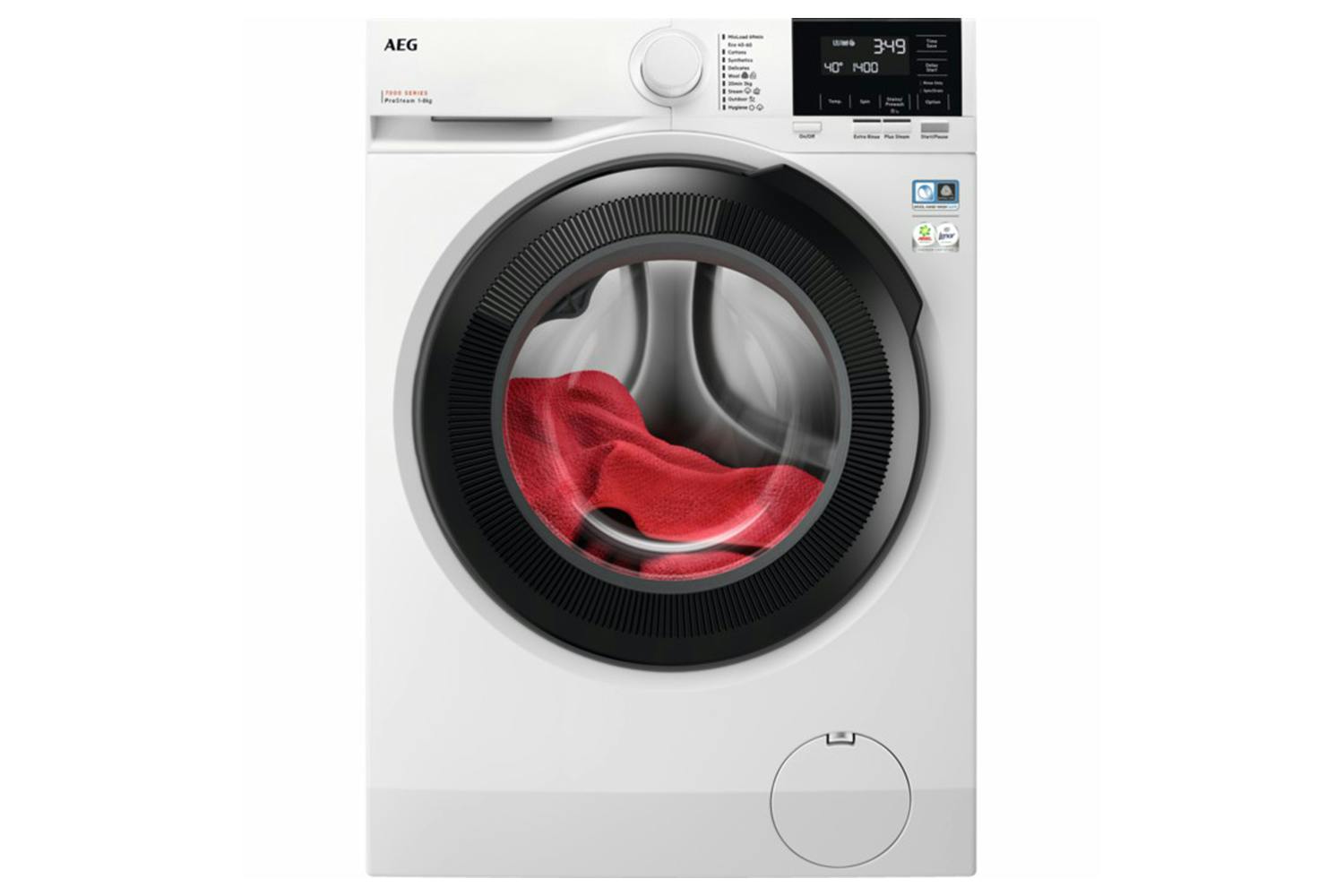 AEG 7000 Prostream 8kg Freestanding Washing Machine | LFR71844B