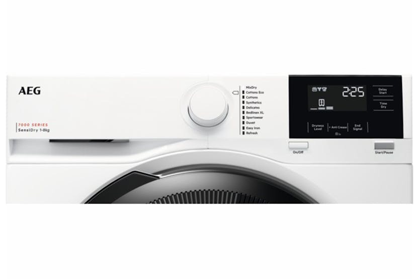 AEG 7000 Sensidry 8kg Heat Pump Tumble Dryer | TR718L4B AEG 7000 Sensidry 8kg Heat Pump Tumble Dryer | TR718L4B