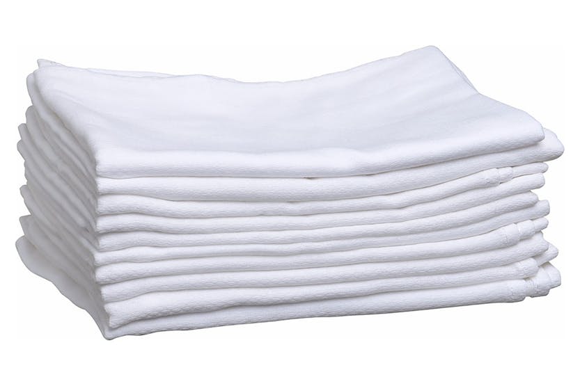 Mininor Muslin Cloth | White |10 Pieces Mininor Muslin Cloth | White |10 Pieces