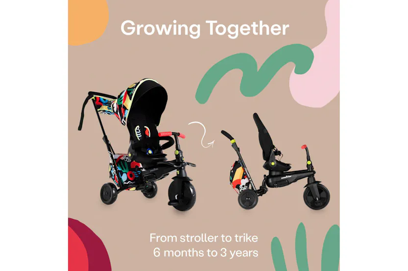 Smartrike Kelly Anna STR7 Limited Edition Stroller Trike | Imagine Smartrike Kelly Anna STR7 Limited Edition Stroller Trike | Imagine