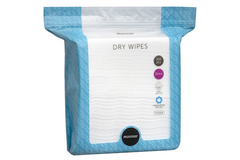 Mininor Dry Wipes Refill | 200 Pcs Mininor Dry Wipes Refill | 200 Pcs