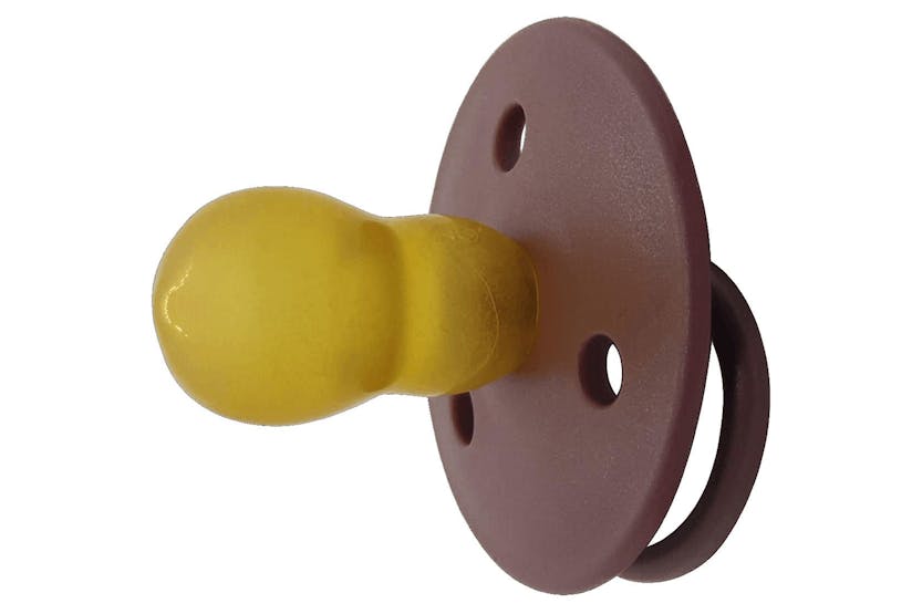 Mininor Round Latex Soother | 6m | Purple Mininor Round Latex Soother | 6m | Purple