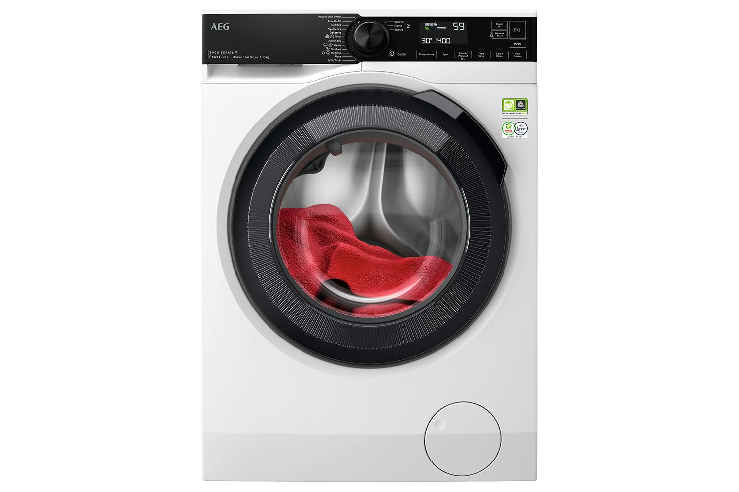 AEG 8000 Series 10kg Freestanding Washing Machine | LFR84146UC
