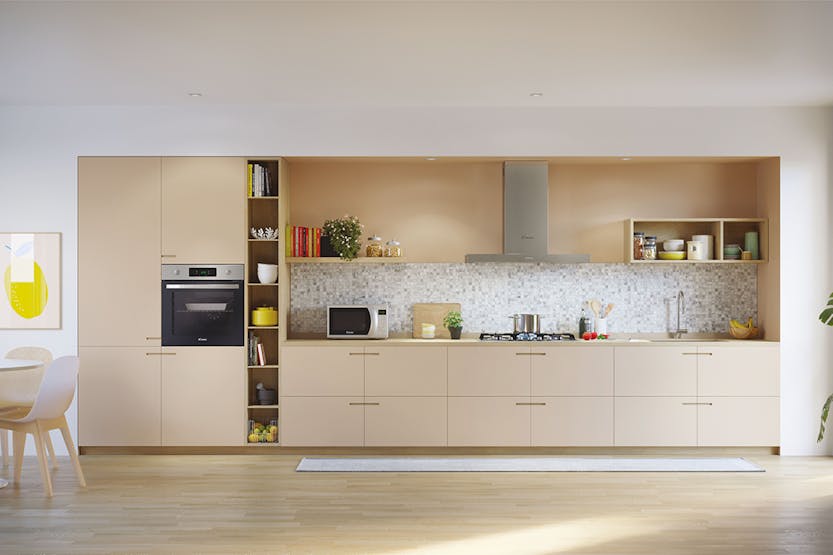 Candy 65L Built-in Single Fan Oven | FIDCX405 | Stainless Steel Candy 65L Built-in Single Fan Oven | FIDCX405 | Stainless Steel