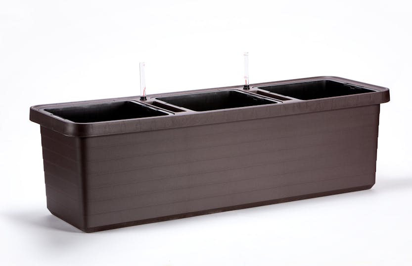 Plastia Berberis Trio Flower Box | Anthracite | 117cm Plastia Berberis Trio Flower Box | Anthracite | 117cm